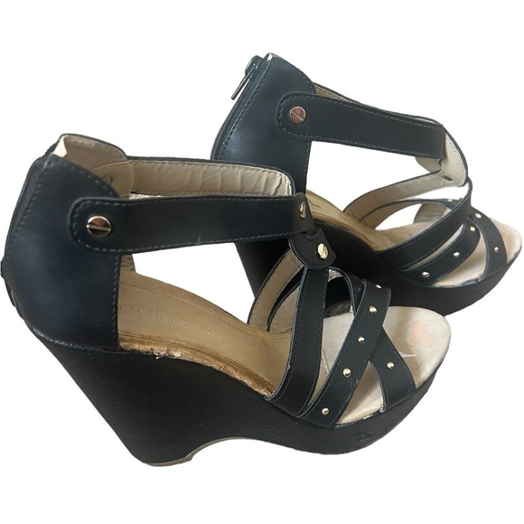 Frattini platform sandals Size 39 (8) - Picture 4 of 5